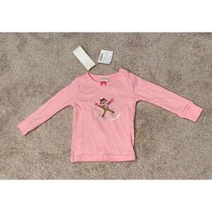 Gymboree Sock Monkey Snow Angel Shirt